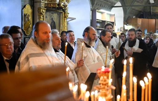 В субботу в селе Городня прошло прощание с протоиереем Алексием Злобиным image 2